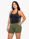 Vegas High-Cut Short — Olive