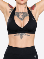 Laguna V-Neck Top — Brown