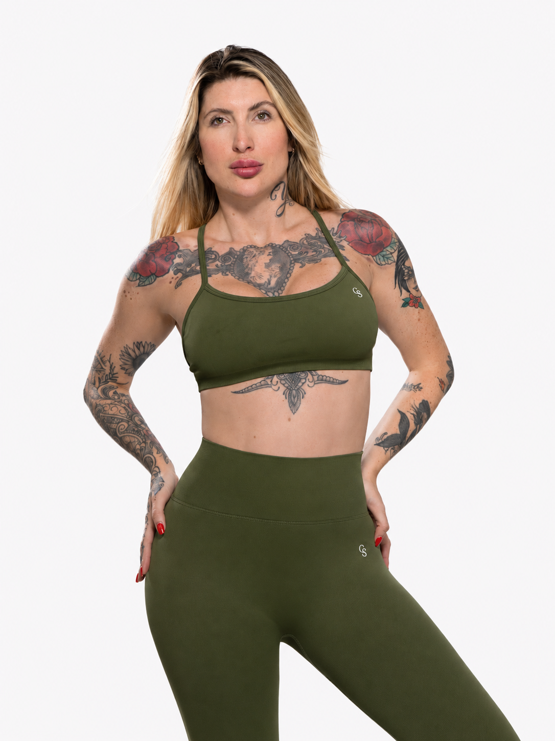 Miami Second-Skin Legging — Olive