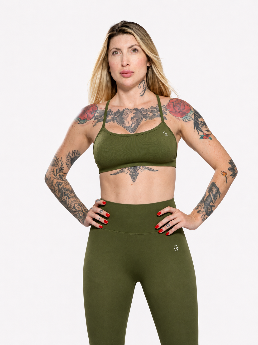 Miami Second-Skin Legging — Olive