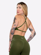 Miami Second-Skin Legging — Olive