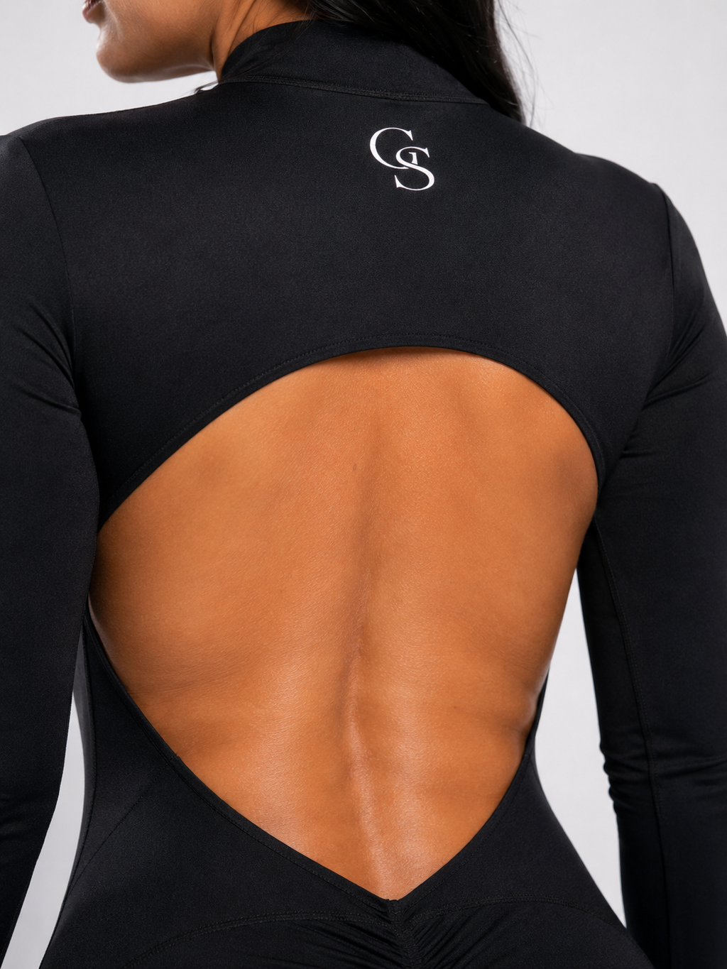 Soho Long-Sleeve Bodysuit — Brown