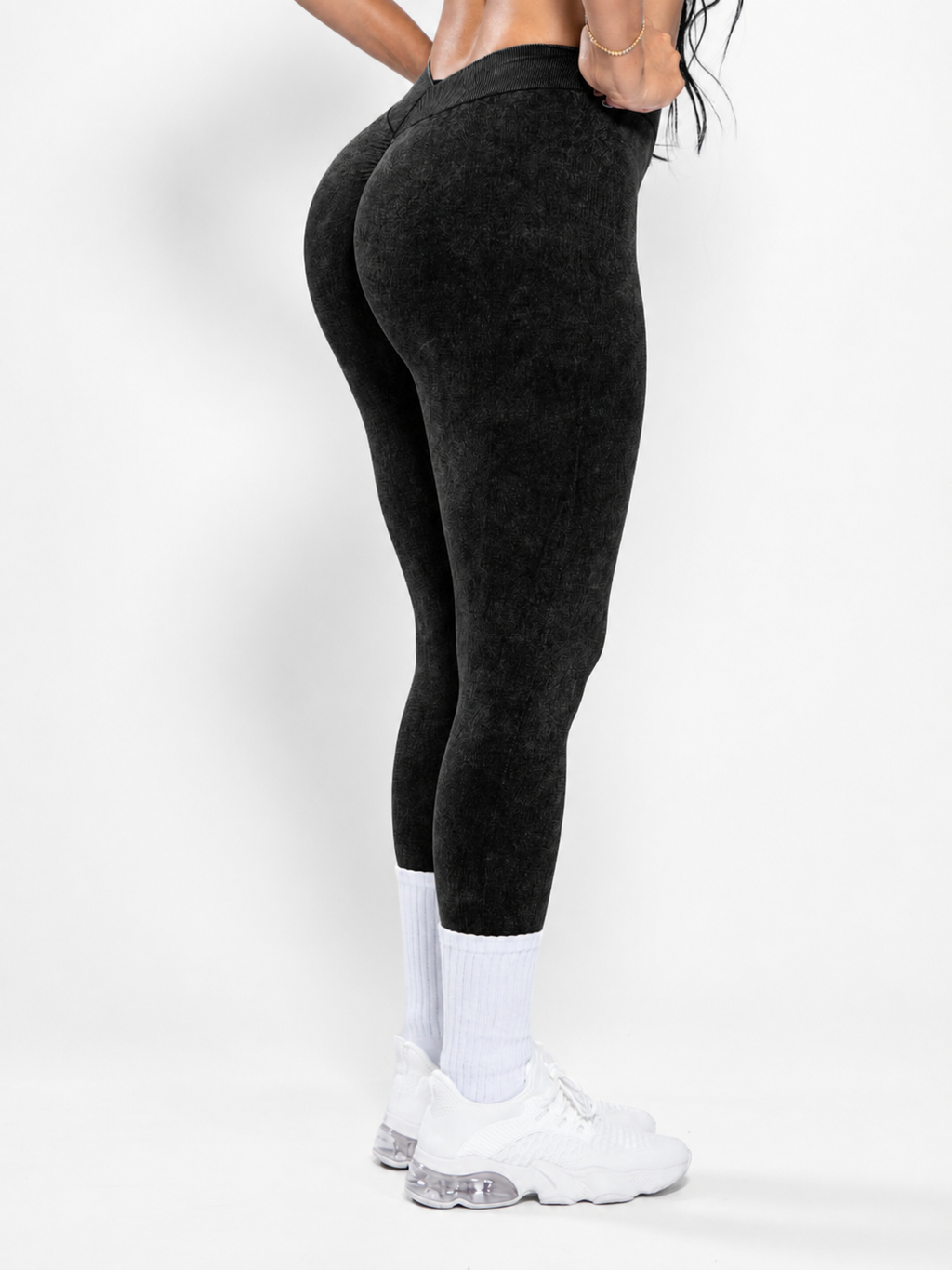 Sedona Stone-Wash Legging — Brown