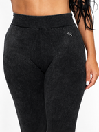 Sedona Stone-Wash Legging — Black