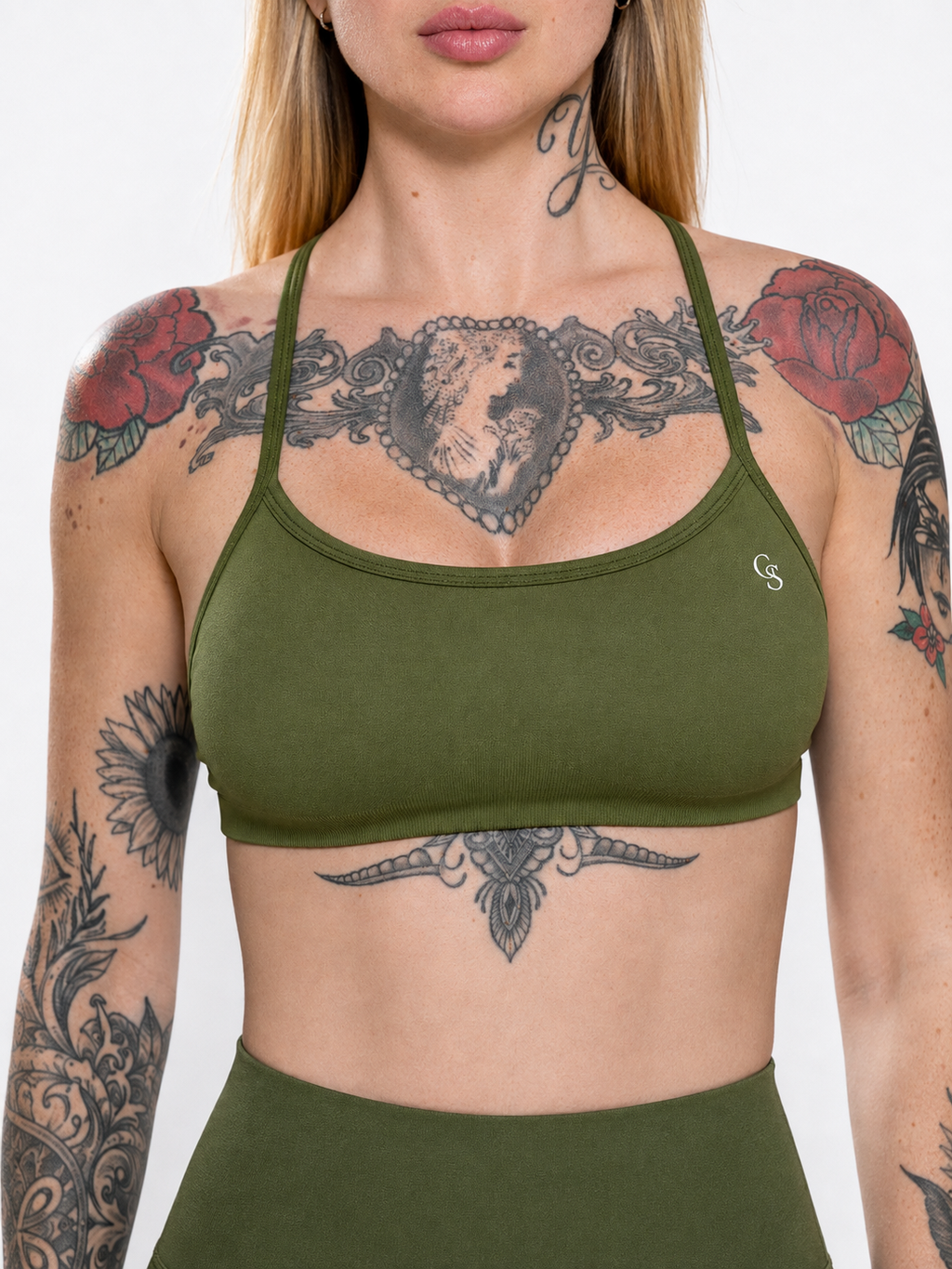 Miami Second-Skin Top — Olive