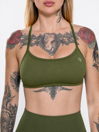 Miami Second-Skin Top — Olive