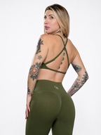 Miami Second-Skin Top — Olive
