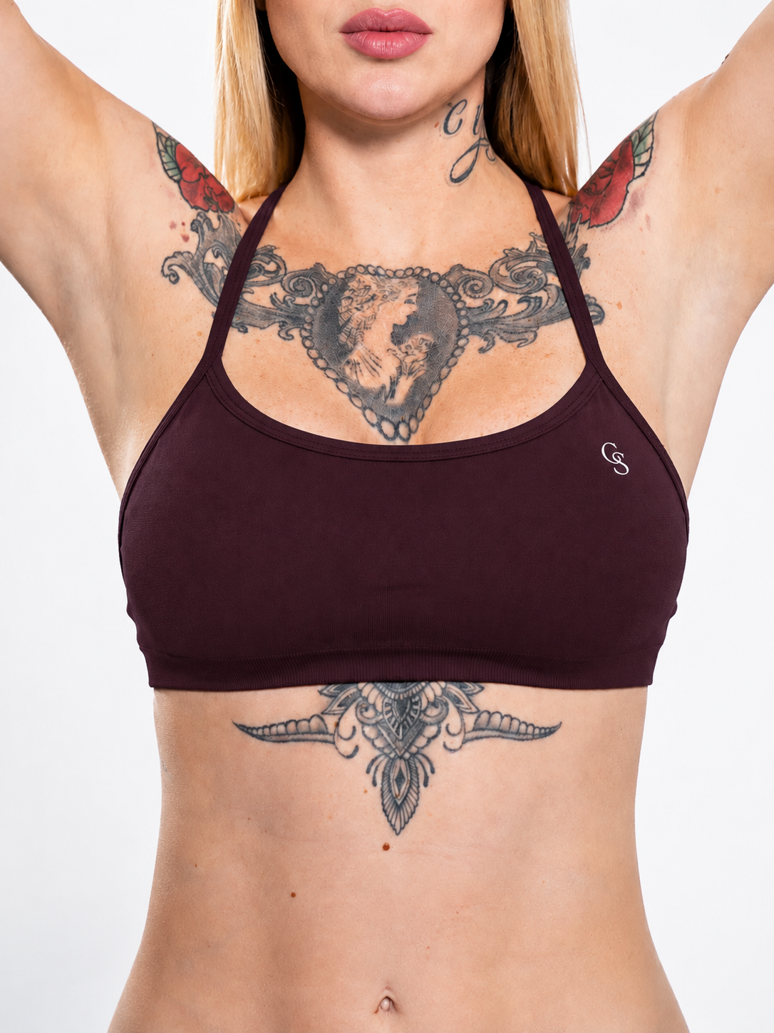Laguna V-Neck Top — Brown