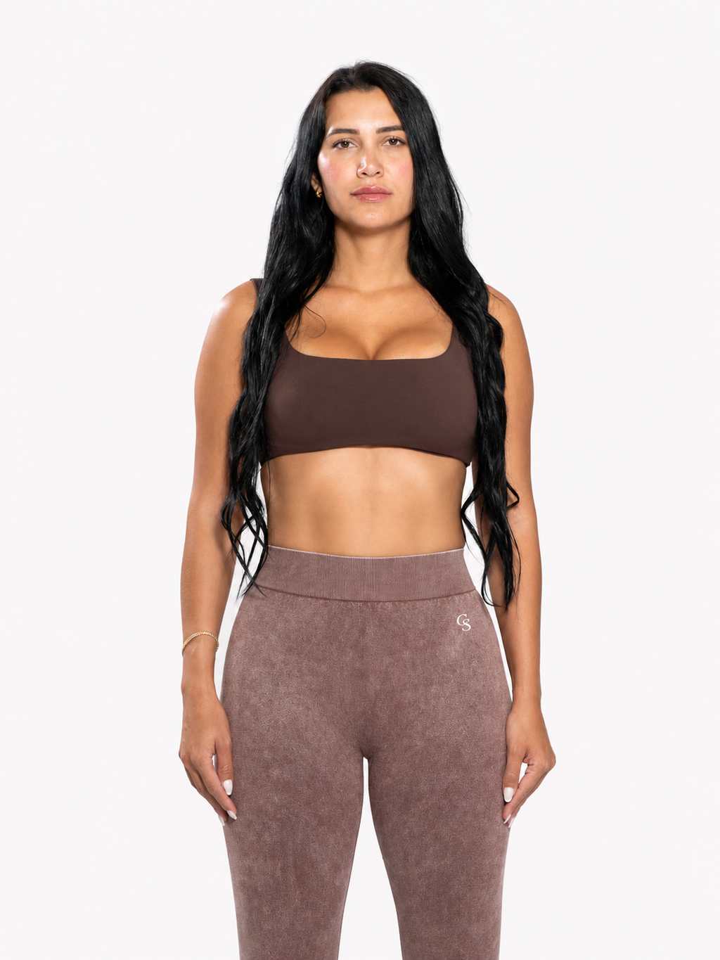 Savannah Straight-Neck Top — Black