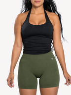 Vegas High-Cut Short — Olive