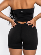 Vegas High-Cut Short — Black