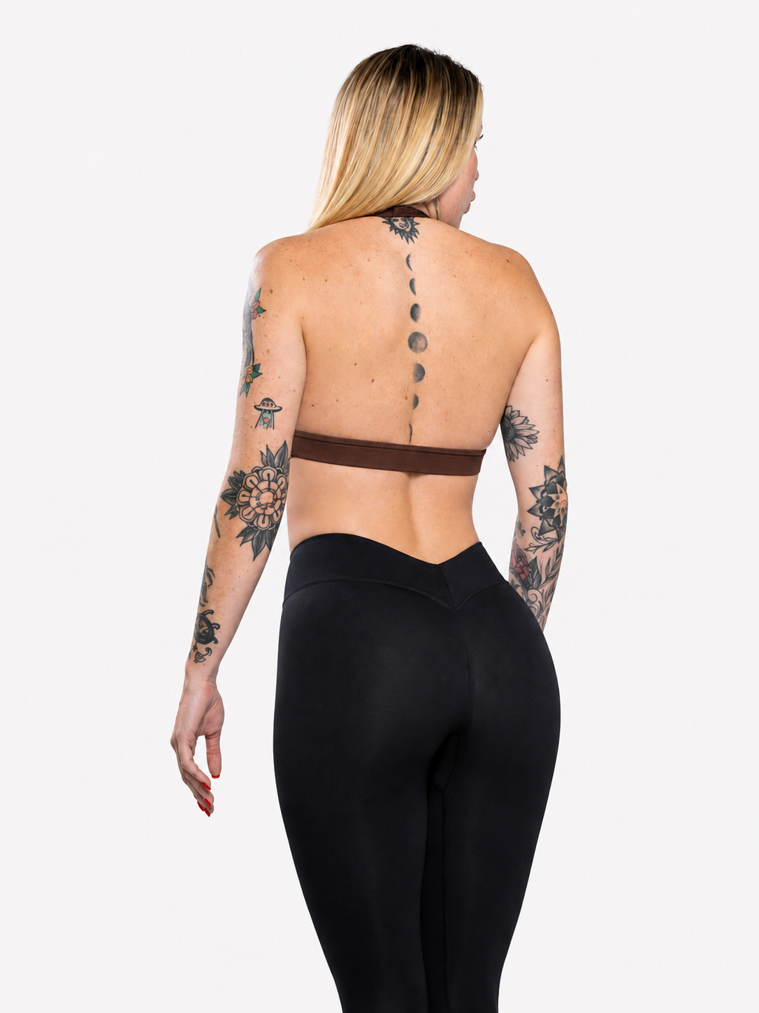 Laguna V-Neck Top — Black