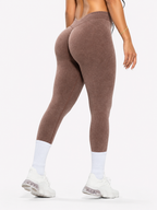 Sedona Stone-Wash Legging — Black