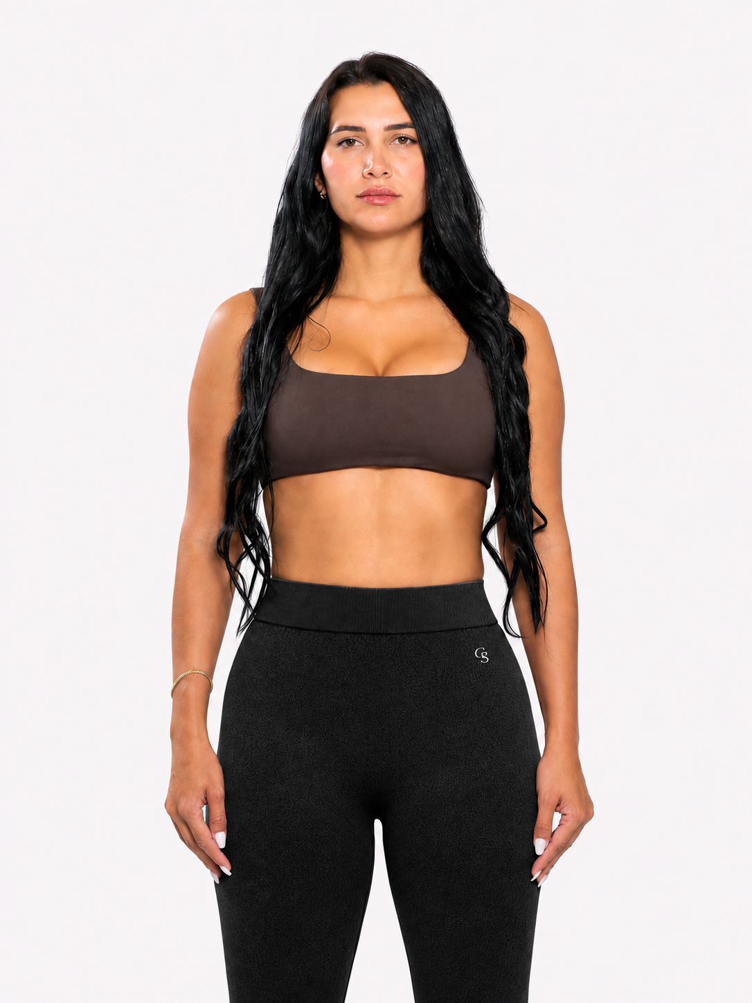 Sedona Stone-Wash Legging — Brown