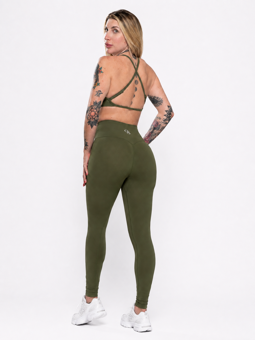 Miami Second-Skin Legging — Olive