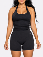 Maui Wide-Strap Bodysuit Top — Burgundy